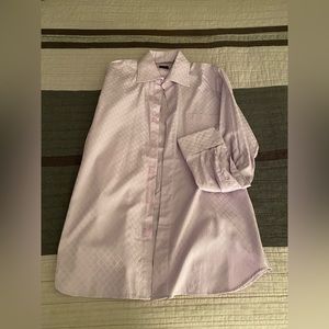 Mens French cuff dress shirt 15 1/2 neck size 34/35. Never worn